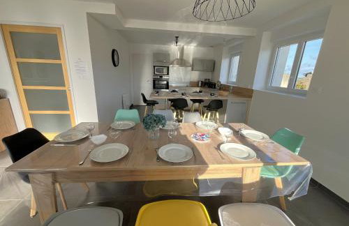 Maison proche sentier littoral et mer, pour 8 personnes - Foto 6