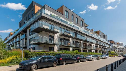 Sarmacka Apartment with Balcony Warsaw Wilanów by Noclegi Renters - Foto 4