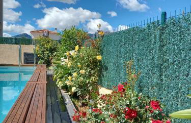 maison cosy climatisée avec piscine et jardin - Foto 18