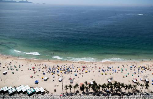 Flat - Melhor localização em Copacabana com vista para o Cristo e Estacionamento - Foto 17