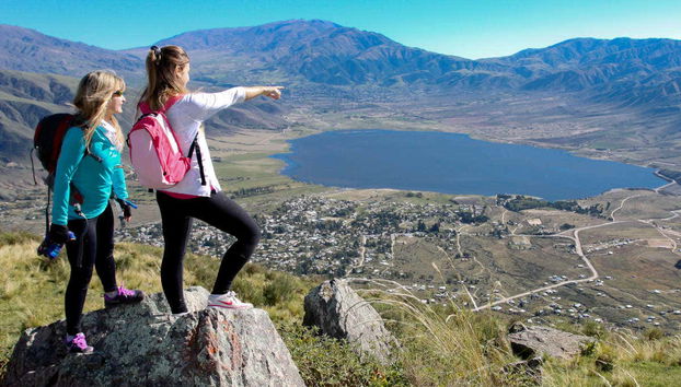Contemplando los paisajes de Tafí del Valle