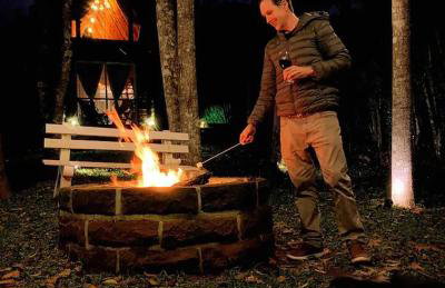 Cabana com lareira, hidro, cavalos e piscina - Foto 5