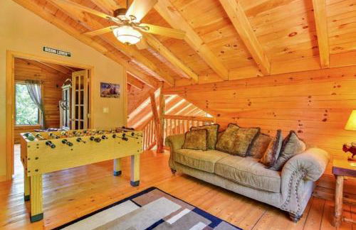 Deluxe Log Cabin with a Hot Tub in the Smoky Mountains of North Carolina - Foto 19