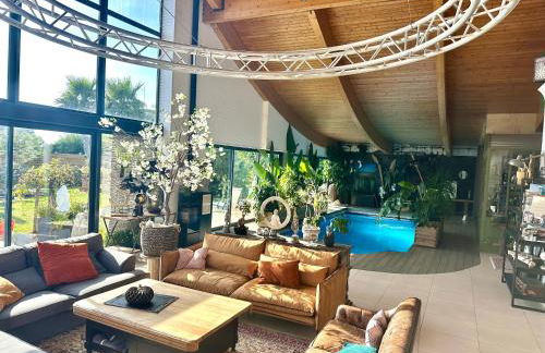 Villa du Siéck bord de mer piscine 14 P - Foto 30