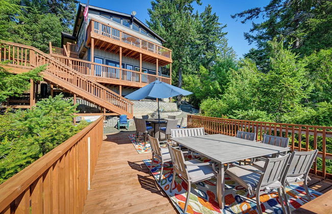 Private Beach at Waterfront Harstine Island Escape - Foto 18