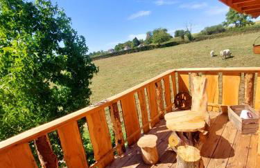 Cabane insolite TOUT CONFORT Chalet Gites Luzy Morvan Bourgogne - Foto 6