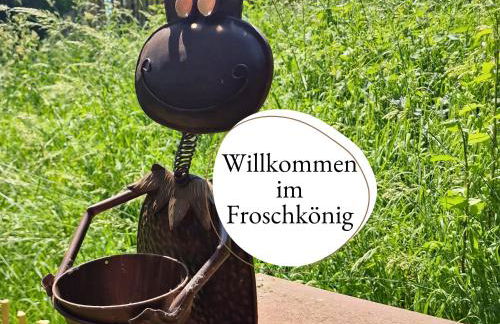 Bootshaus Froschkönig übernachten über dem Weiher - Foto 1