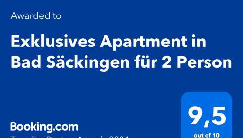 Exklusives Apartment in Bad Säckingen für 2 Person - Foto 3