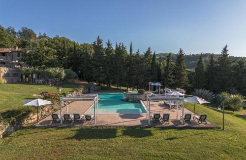 Villa Le Polle di Meletro - Exclusive Tuscan Villa with Private Pool & Panoramic Glass Sauna - Foto 40