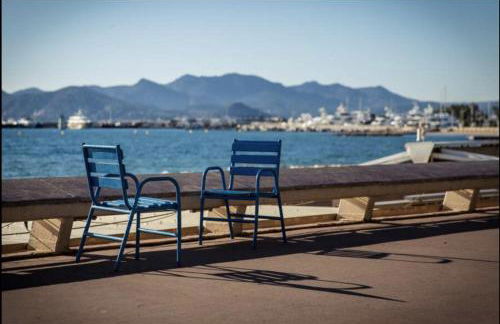Ciel Bleu de Cannes - Appartement Vue Azur avec Piscines et Jardin - Foto 22