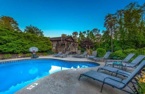 Spacious Serene Cabin Sleep 14 Pool Hot Tub Games - Foto 49