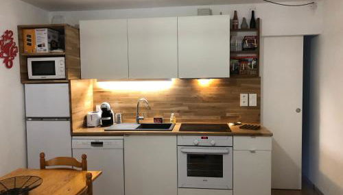 Appartement T2 Ste Marie de Campan - La Mongie - Tourmalet - Foto 4, stove, dishwasher, toaster