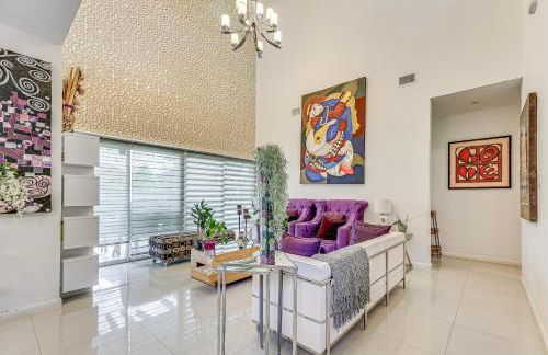 Covered Patio and Grill Colorful McAllen Home - Foto 4