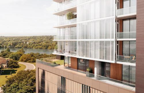 Brand New Rainey Street Condo with City and Lake View - Foto 34