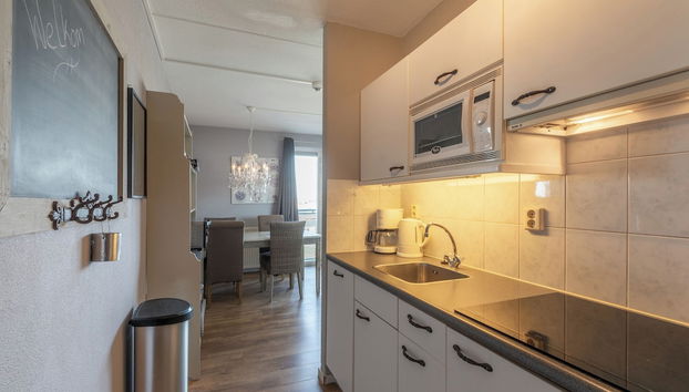 Strandslag 193 Charming Apartment for 4-person - Foto 4, Cocina privada