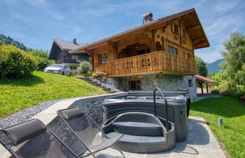 Chalet moderne avec jacuzzi, animaux admis, Morillon - FR-1-642-66 - Foto 1