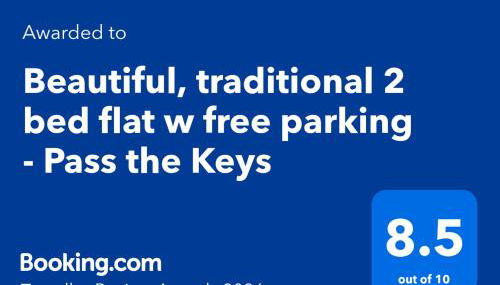 Beautiful, traditional 2 bed flat w free parking - Pass the Keys - Foto 5