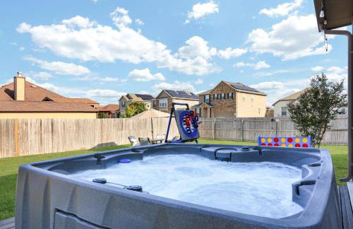Hot Tub Retreat Games BBQ Air Hockey Swing Set - Foto 27