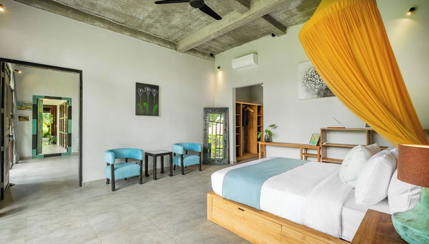 Private Pool Villa in ubud with Jungle View - Foto 5, Habitación