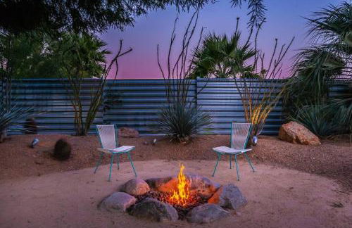 Mid-Century Krisel House with Salt Water Pool and Firepit - Foto 34