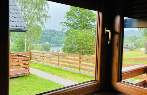 BIESZCZADZKI RAJ z prywatną działką przy linii brzegowej Jeziora Solińskiego Sauna Basen sezonowy - Foto 63