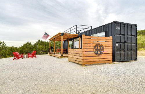 Remote Strawn Container Home with Hot Tub! - Foto 16