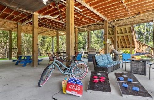 Pool Retreat Waterfront 6 Bedroom Boat Ramp Game Room Pass Christian Home - Foto 46