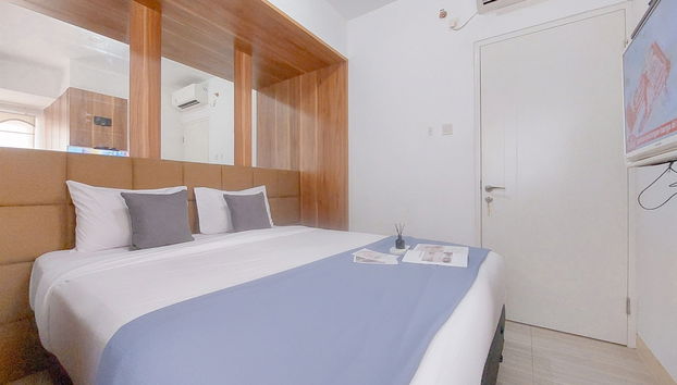 Homey 2Br Apartment At Urban Heights Residence - Foto 2, Quarto