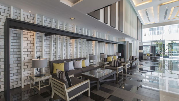 Check-in/check-out kiosk