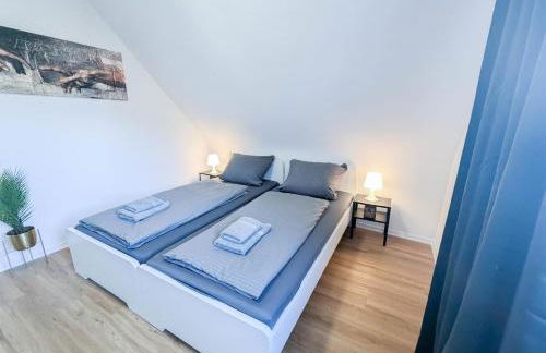 ALFA Stuttgart 3 Zimmer 6 Betten Apartment Wasen MercedesBenz MHP Arena l Bad I Küche l WIFI & SmartTV l 3BR & 6 Beds l Bathroom l Kitchen - Foto 13