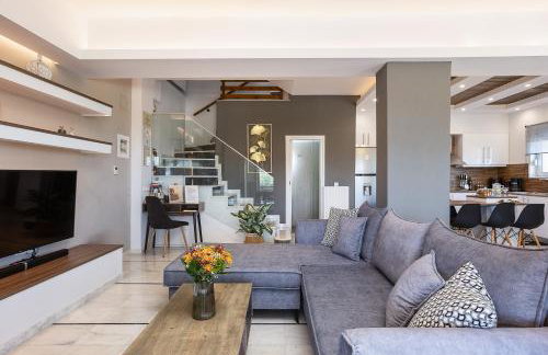 Luxurious Villa Kirianna - Private Pool, Jacuzzi, Sauna, & Gym - 13km to Rethymno center - Photo 48