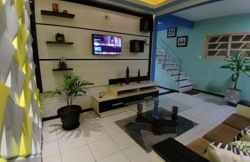 casa 3 quartos com1suíte smart tv netflix ar-condicionado - Foto 38