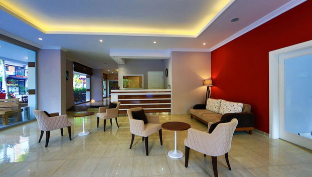 Sala de estar do lobby