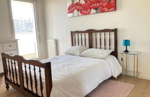 Appartement 87 m2 - 3 chambres - 6 personnes - Proche Paris - Parking gratuit - Foto 8