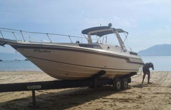 Passeio de Lancha 25 pés para 6 pessoas em Ilhabela - Foto 1