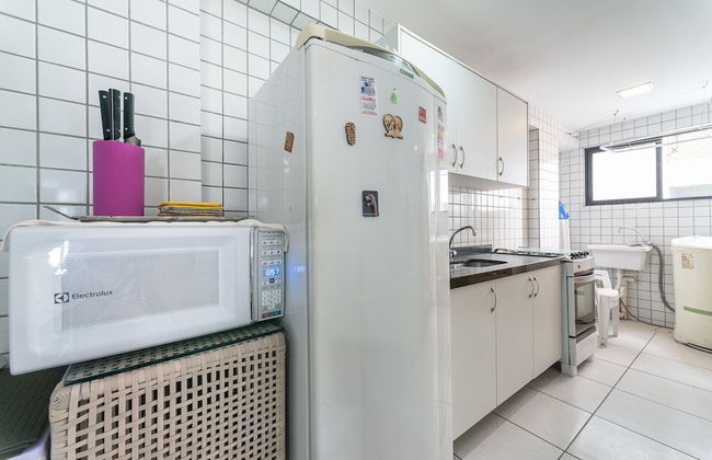 Apt 2 quartos com varanda próximo Praça Casa Forte o bairro mais agradável do Recife ARN901 - Photo 8