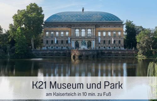 Fewokoko-Privat Apartment Zentral Lorettoviertel Rheinufer Altstadt Messe Landtag Königsallee - Foto 43