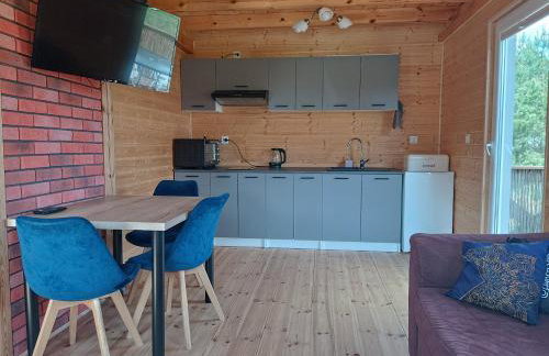 Drewniany domek na kaszubach u Oli - Foto 9