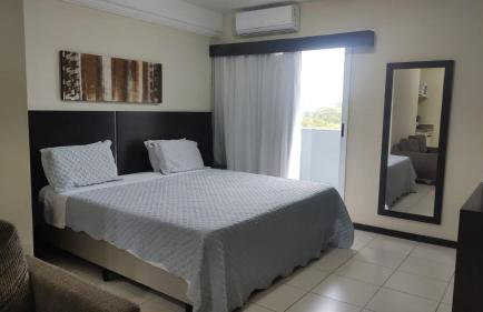 Studio pé na areia, vista, internet e ar - Foto 29