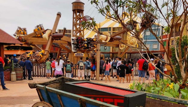 Disfrutando del parque