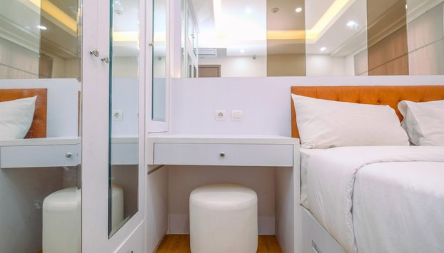 Modern and Tidy 2BR Podomoro Golf View Apartment - Foto 5, Habitación