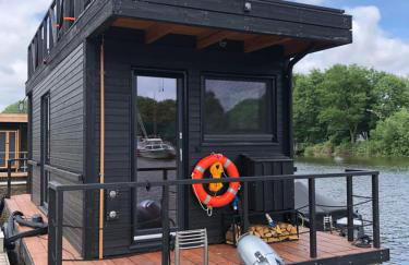 Tiny-Hausboot LIKEDEELER mit Dachterasse und Kamin - Foto 16