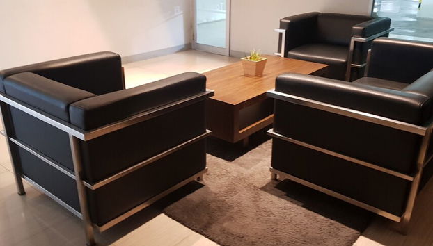 Zona de estar del vestíbulo