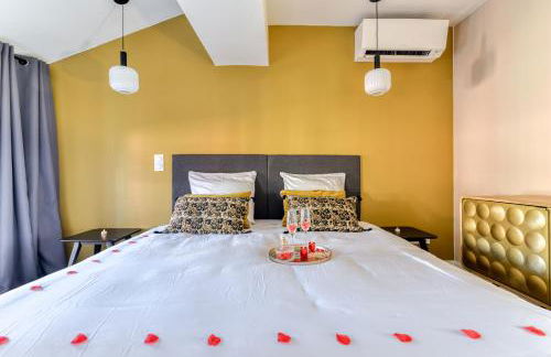 Le 11 JACUZZI avec Terrasses Clim Netflix Parking - Foto 10