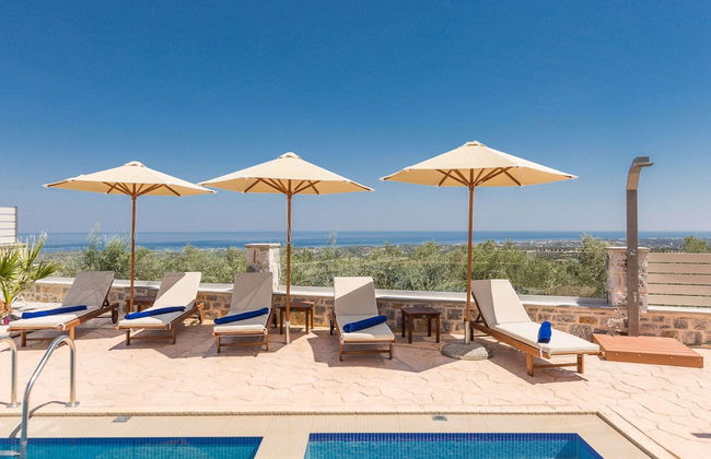 Stylish Villa Katifes With Private Pool, Amazing Views of the Sea and Close to the Beach - Photo 17