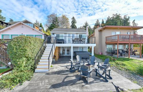 Coastal PNW Home on Swimmable Beach with Hot Tub! - Foto 27
