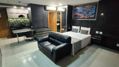 Flat confortável particular no Hotel Jade Park Sul Brasília-DF - Foto 1