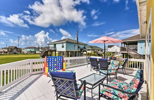 Lively Galveston Home with Deck and Beach Views! - Foto 1