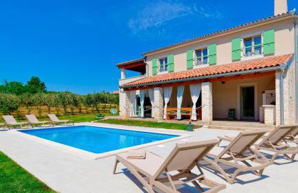 Villa Stella Polaris for 8 persons in Central Istria with private pool, sea view, large garden & kids playground - Foto 22