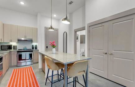 1B1B LUX 1st Flr Apt-2min to TCU+King Bed+Pool+Gym - Foto 6